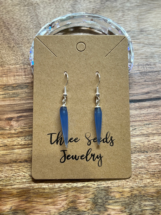 Quartz Spike Earrings