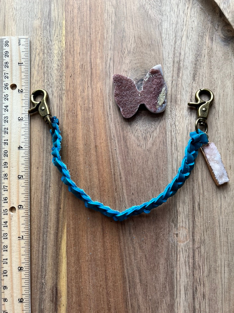 Teal Druzy
