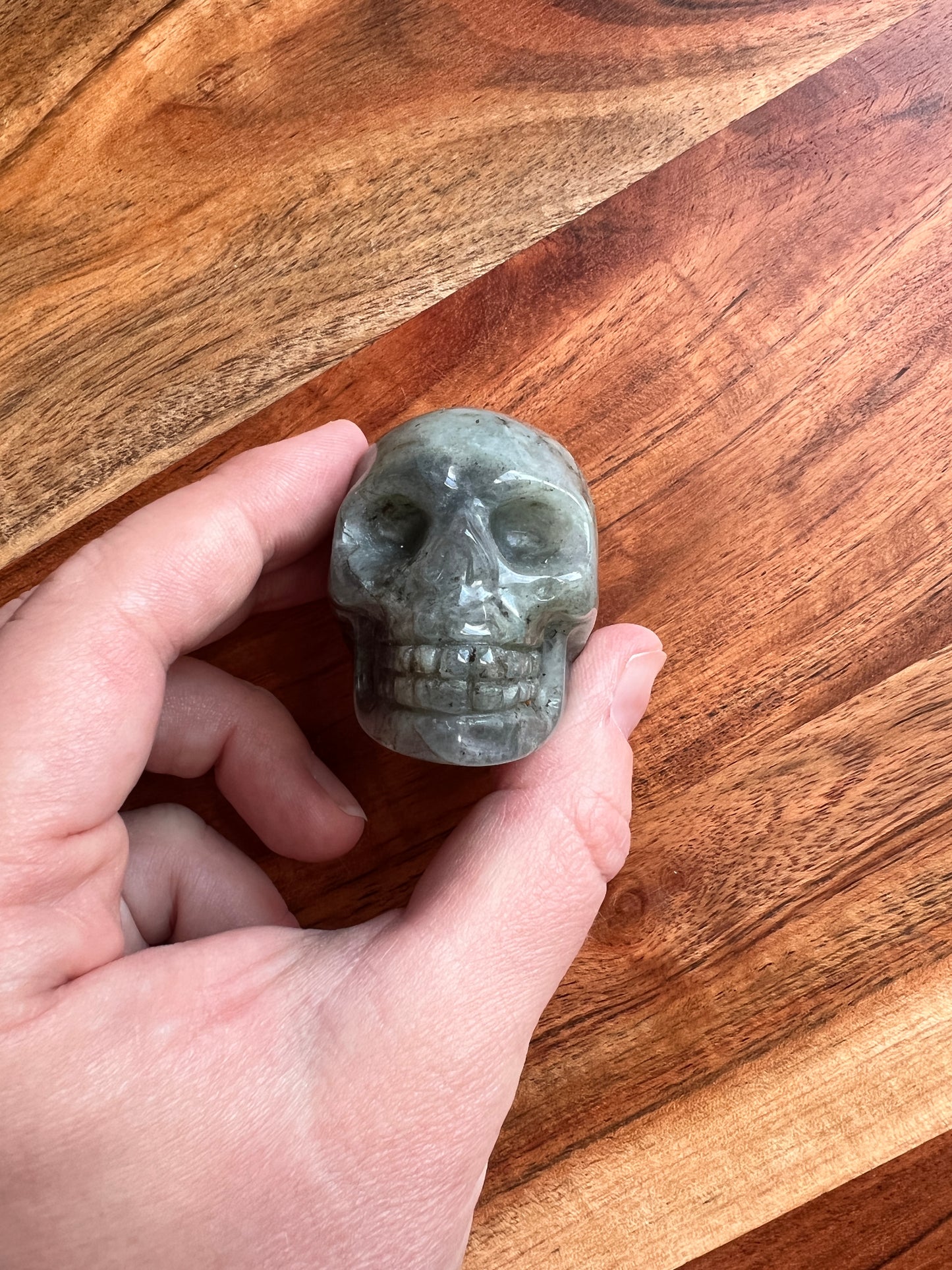 Labradorite Skull