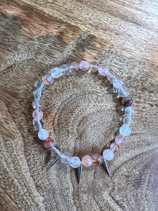 Hematoid Quartz & S Spikes