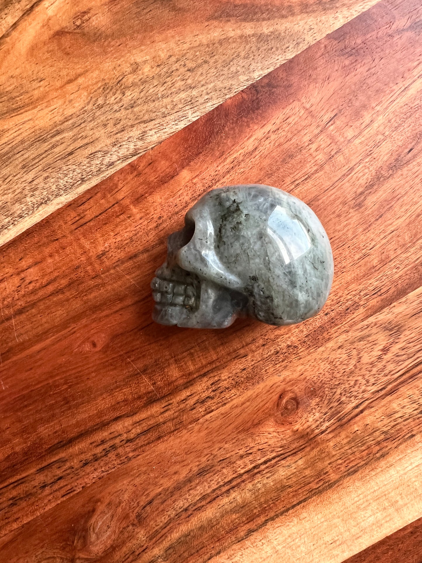 Labradorite Skull